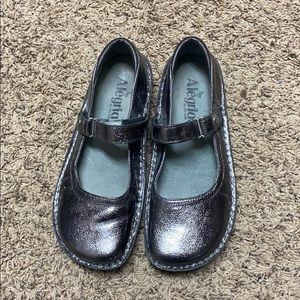 Alegria shoes worn with scrubs